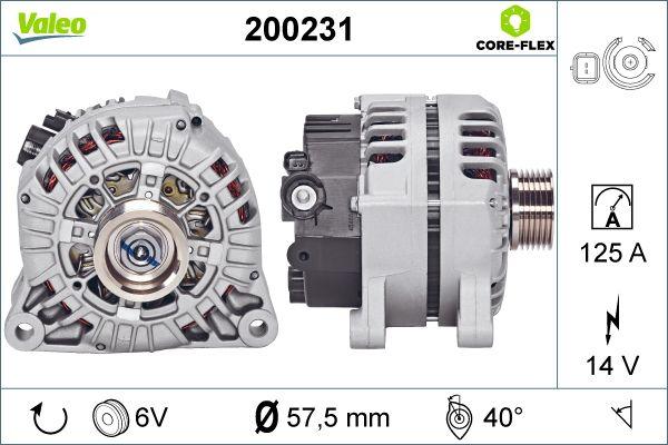 Valeo 200231 - Laturi inparts.fi