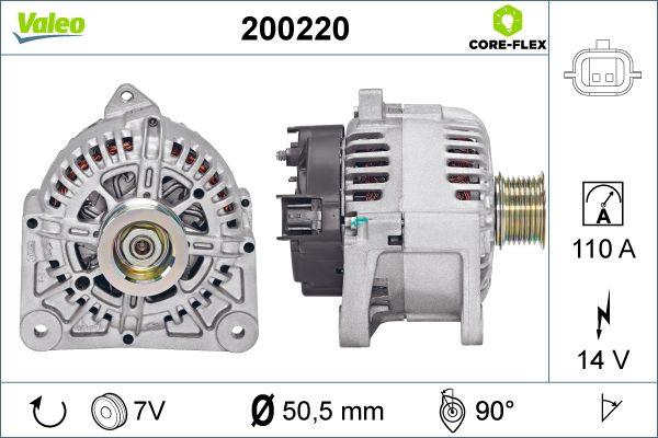 Valeo 200220 - Laturi inparts.fi