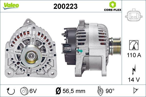 Valeo 200223 - Laturi inparts.fi