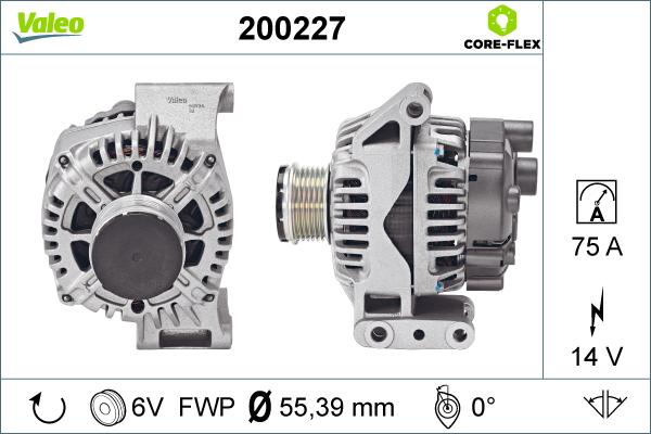 Valeo 200227 - Laturi inparts.fi