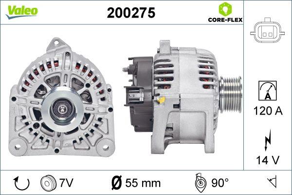 Valeo 200275 - Laturi inparts.fi