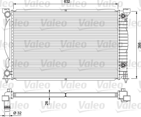 Valeo 234269 - Jäähdytin,moottorin jäähdytys inparts.fi