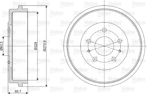 Valeo 237069 - Jarrurumpu inparts.fi