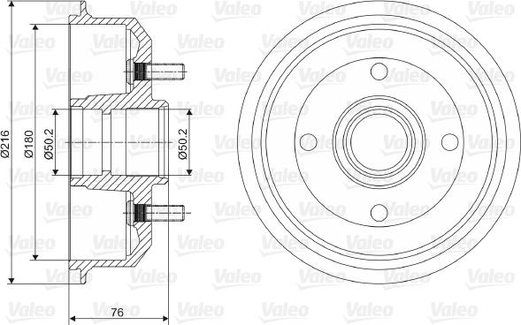 Valeo 237066 - Jarrurumpu inparts.fi