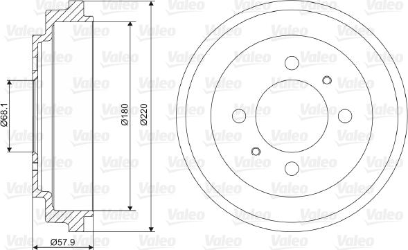 Valeo 237061 - Jarrurumpu inparts.fi