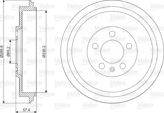 Valeo 237085 - Jarrurumpu inparts.fi