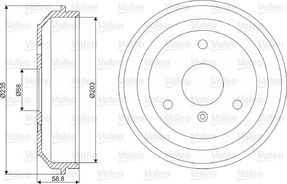 Valeo 237035 - Jarrurumpu inparts.fi