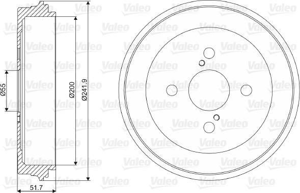 Valeo 237031 - Jarrurumpu inparts.fi