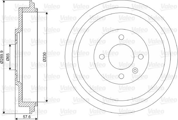 Valeo 237113 - Jarrurumpu inparts.fi