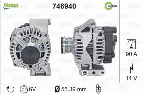 Valeo 746940 - Laturi inparts.fi