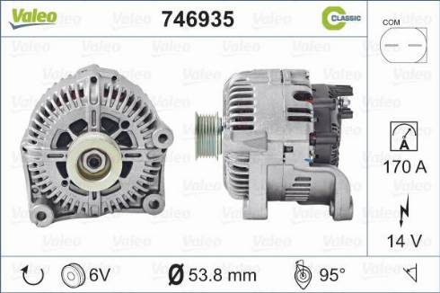 Valeo 746935 - Laturi inparts.fi