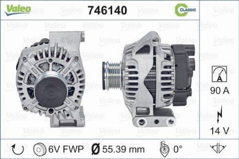 Valeo 746140 - Laturi inparts.fi