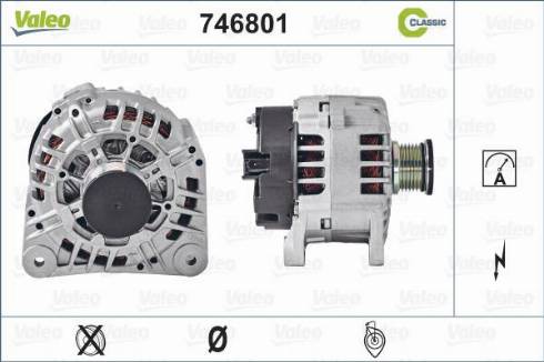 Valeo 746801 - Laturi inparts.fi