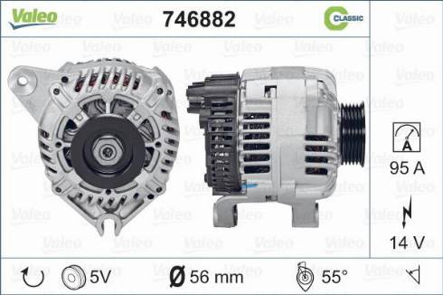 Valeo 746882 - Laturi inparts.fi