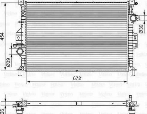 Ava Quality Cooling FD 2425 - Jäähdytin,moottorin jäähdytys inparts.fi