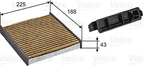 Valeo 701030 - Suodatin, sisäilma inparts.fi