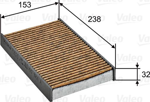 Valeo 701025 - Suodatin, sisäilma inparts.fi