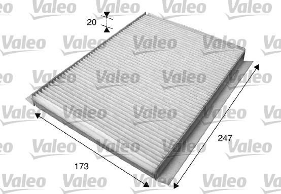 Valeo 715596 - Suodatin, sisäilma inparts.fi