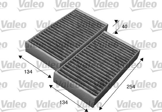 Valeo 715544 - Suodatin, sisäilma inparts.fi