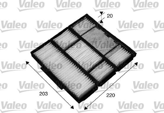 Valeo 715565 - Suodatin, sisäilma inparts.fi