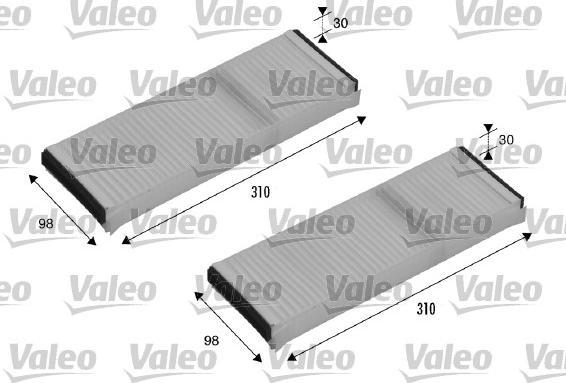 Valeo 715500 - Suodatin, sisäilma inparts.fi