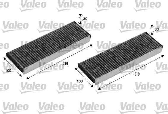 Valeo 715501 - Suodatin, sisäilma inparts.fi