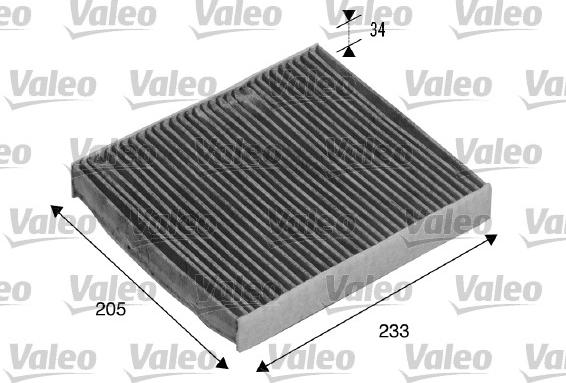 Valeo 715511 - Suodatin, sisäilma inparts.fi