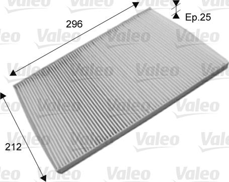 Valeo 715573 - Suodatin, sisäilma inparts.fi