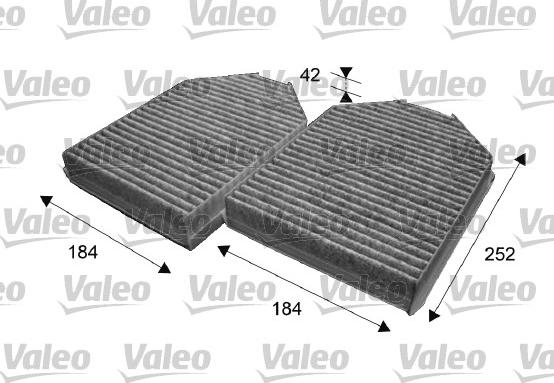 Valeo 715640 - Suodatin, sisäilma inparts.fi