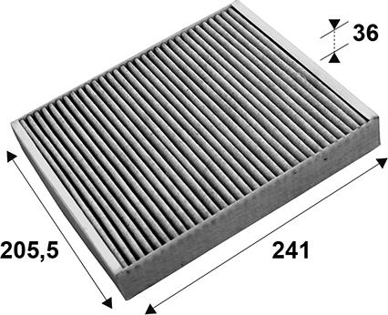 Valeo 715659 - Suodatin, sisäilma inparts.fi