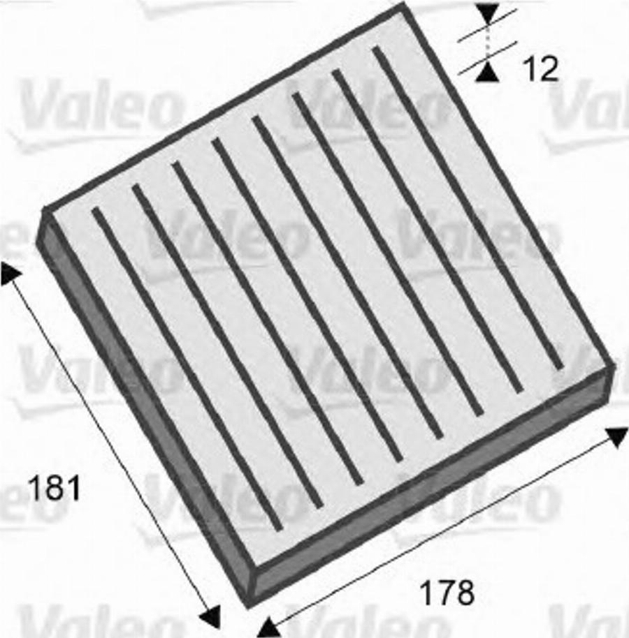 Valeo 715666 - Suodatin, sisäilma inparts.fi