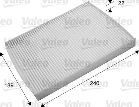 Valeo 715660 - Suodatin, sisäilma inparts.fi