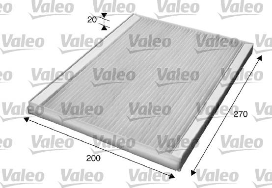 Valeo 715609 - Suodatin, sisäilma inparts.fi