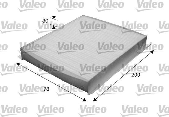 Valeo 715616 - Suodatin, sisäilma inparts.fi