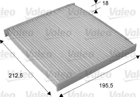 Valeo 715689 - Suodatin, sisäilma inparts.fi