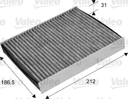 Valeo 715680 - Suodatin, sisäilma inparts.fi