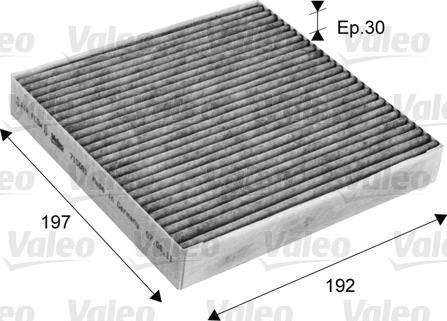 Valeo 715681 - Suodatin, sisäilma inparts.fi