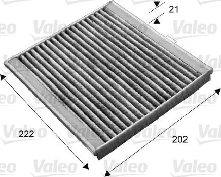 Valeo 715676 - Suodatin, sisäilma inparts.fi