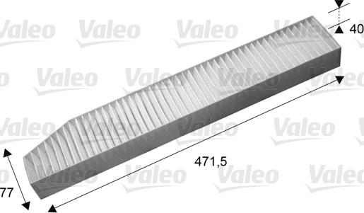 Valeo 715670 - Suodatin, sisäilma inparts.fi