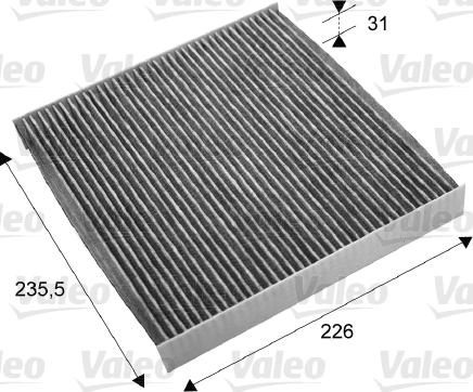 Valeo 715678 - Suodatin, sisäilma inparts.fi