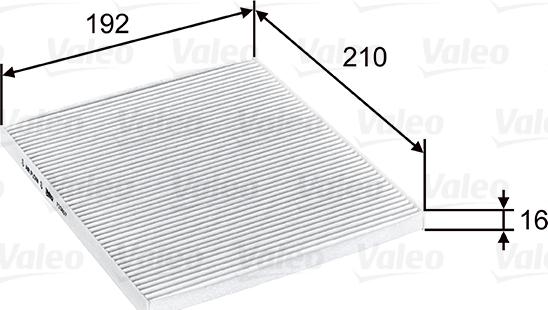 Valeo 715807 - Suodatin, sisäilma inparts.fi