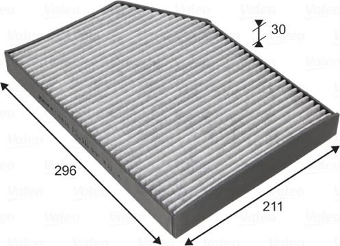 Valeo 715836 - Suodatin, sisäilma inparts.fi