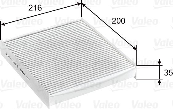 Valeo 715746 - Suodatin, sisäilma inparts.fi