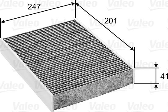 Valeo 715753 - Suodatin, sisäilma inparts.fi