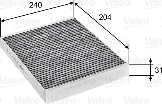 Valeo 715752 - Suodatin, sisäilma inparts.fi