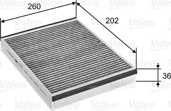 Valeo 715757 - Suodatin, sisäilma inparts.fi