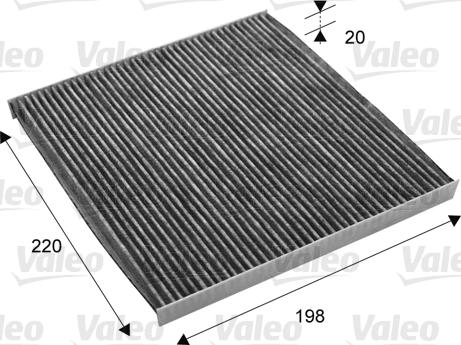 Valeo 715701 - Suodatin, sisäilma inparts.fi