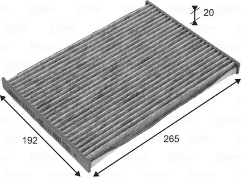 Valeo 715732 - Suodatin, sisäilma inparts.fi