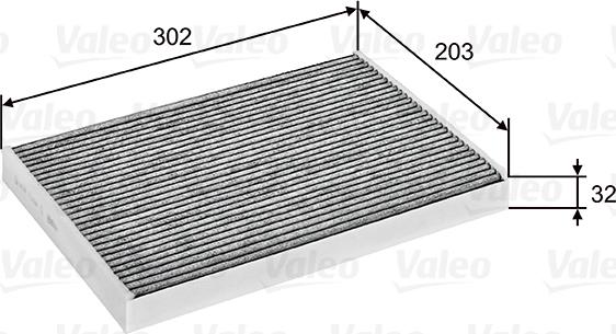 Valeo 716069 - Suodatin, sisäilma inparts.fi