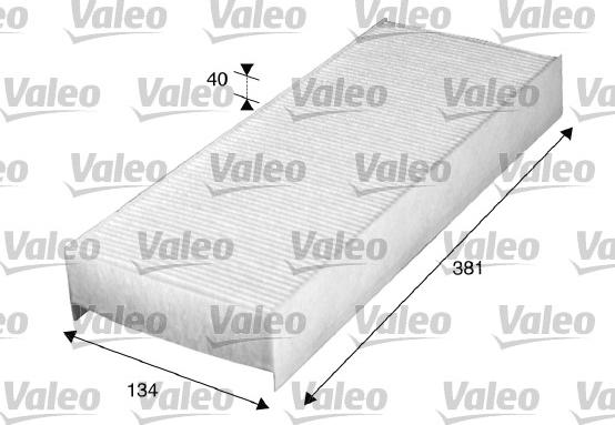 Valeo 716010 - Suodatin, sisäilma inparts.fi